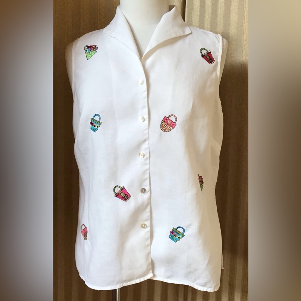 Richard Malcom 100% Irish Linen Vest